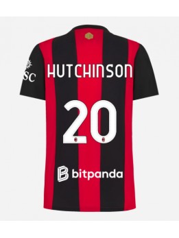 Ženski Nogometna dresi replika AC Milan Omari Hutchinson #20 Domači 2026-27 Kratek rokav